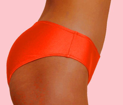 Culotte Menstruelle de Bain Orange - Soothe