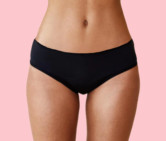 Culotte Menstruelle Sans Couture Noir - Soothe