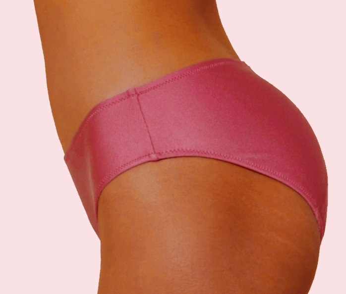 Bas Maillot de Bain Menstruelle Rose - Soothe