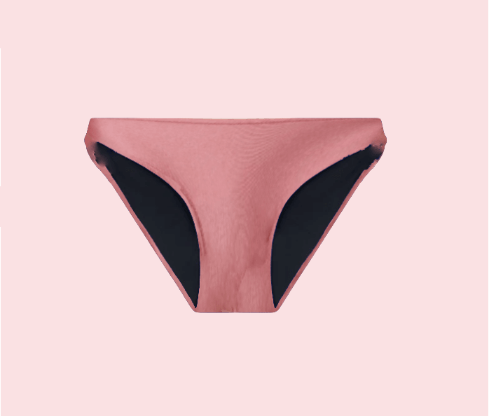 Bas Maillot de Bain Menstruelle Rose - Soothe